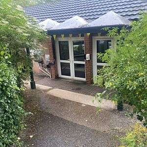 Entrance to Amphibian Ark 130624