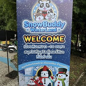SnowBuddy WinterLand - sign