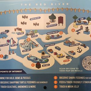 Shreveport Aquarium - Map