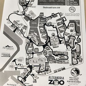 Alexandria Zoo - Map (2024)