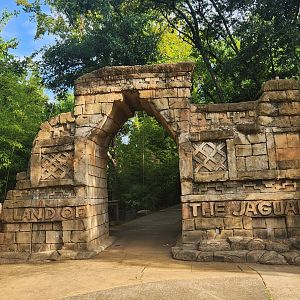 Alexandria Zoo - Land Of The Jaguar entrance
