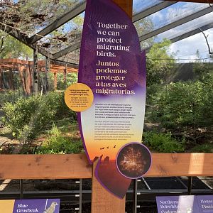 Protect Migrating Birds Signage