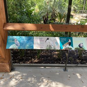South American Aviary Signage
