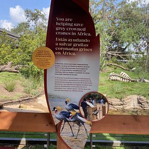 Rwanda Conservation Effort Signage