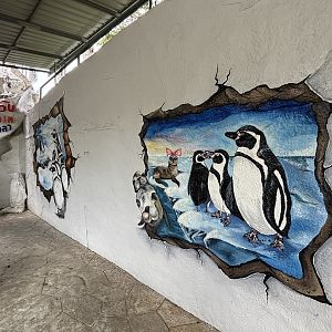 Humboldt Penguin Exhibit - signs