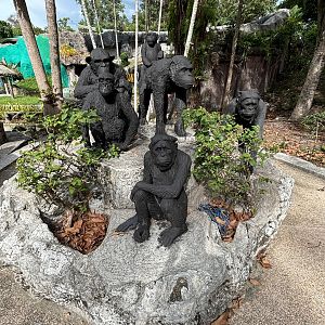 Primate Statues