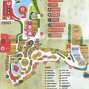 Lembang Park & Zoo Map 2024
