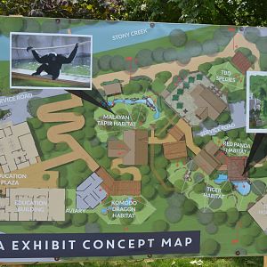 Master Plan and Future Exhibit Sign