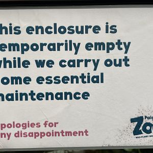 Maintenance Signage