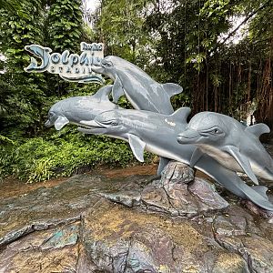 Dolphin Statues