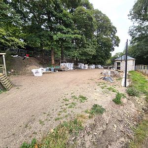 New exhibit under construction.