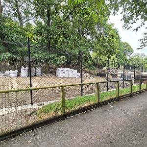 New exhibit under construction.