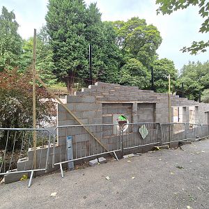 New exhibit under construction.