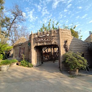 Africa entrance - Buin zoo