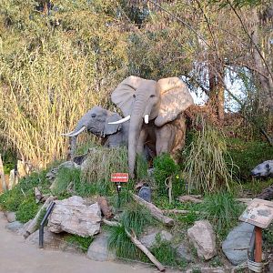 Elephant animatronic - Buin zoo