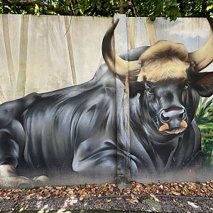 Gaur Mural
