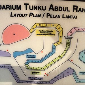 Aquarium Map - 56 tanks