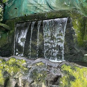 KL Butterfly Park - waterfall