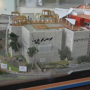 Model of the future expansion of the aquarium
