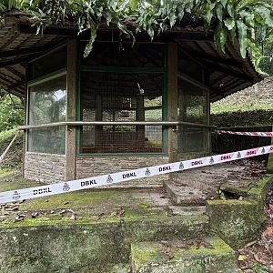 KL Deer Park - aviary under renovation