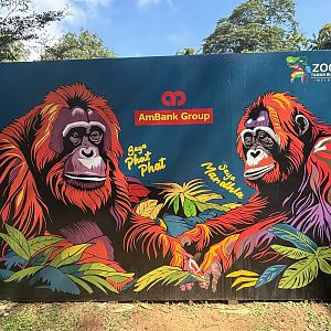 Bornean Orangutan Sign