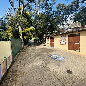 General walkway towards old kid’s zoo
