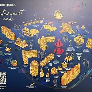 Resorts World Sentosa - Map