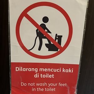 Toilet Sign
