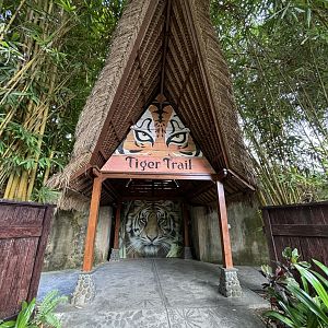 Tiger Exhibit - entrance zone