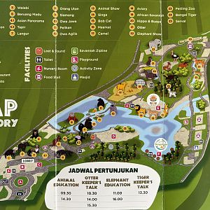 Zoo Map - 2024 - Solo Safari