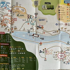 Zoo Map - 2024
