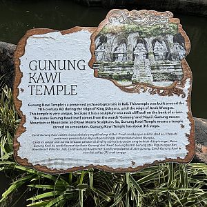 Crab-eating Macaque Exhibit Sign