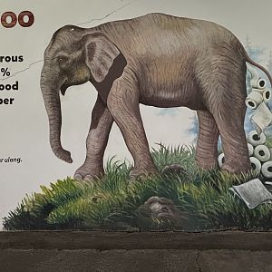 Safari Poo Paper Sign