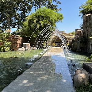 Fun Zone - wet pathway!