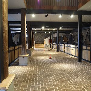 Farm animal stables in former main gift shop, 2024-09-17