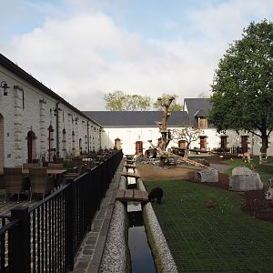 Farm area and Farm House Lodges terraces, 2024-09-17