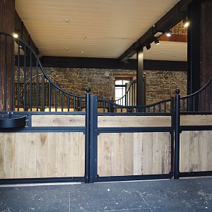 Farm animal stables in former main gift shop, 2024-09-17