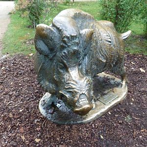 Wild boar statue -Zoologischer Garten Berlin (2024)