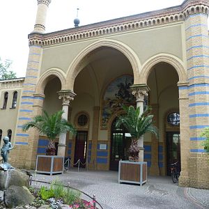 "Antilopen Haus" entrance -Zoologischer Garten Berlin (2024)