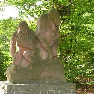Orangutan statue -Tierpark Berlin (2024)