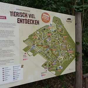 Park map -Tierpark Berlin (2024)