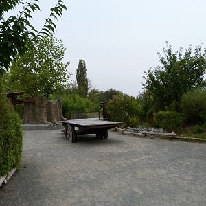 View of "Takin Valley" -Tierpark Berlin (2024)