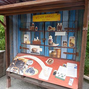 Wild trade display -Tierpark Berlin (2024)