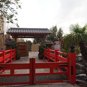 Islands of the Rising Sun - Honshu - Entrance to Japanese sika deer walk-through area, 2024-09-17