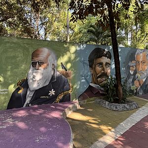 Famous Men Mural