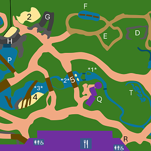 Map of Burgers' Bush