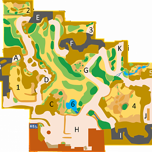 Map of Burgers' Desert