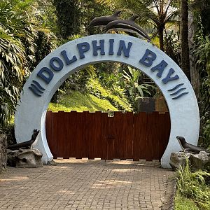 Dolphin Stadium - entrance sign