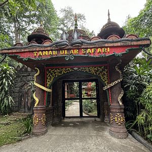 Walk-through Snake Habitat