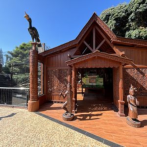Proboscis Monkey + Glossy Ibis Exhibit